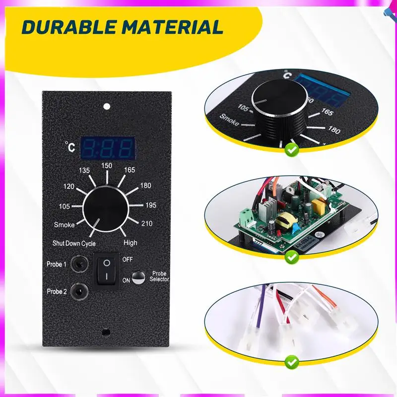 N96R Digital Thermostat Upgrade Controller Board Replacement For Traeger Pellet Grill