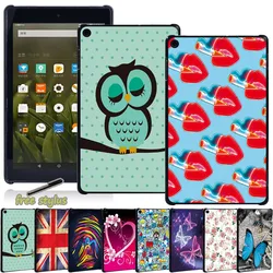 Fire HD 10 Plus 11th/Fire 7 5th/7th/9th/12th/HD 8 Tablet Hard Back Shell for HD 10/ Fire HD 8/Plus 10th Gen 2020 Back Cover Case