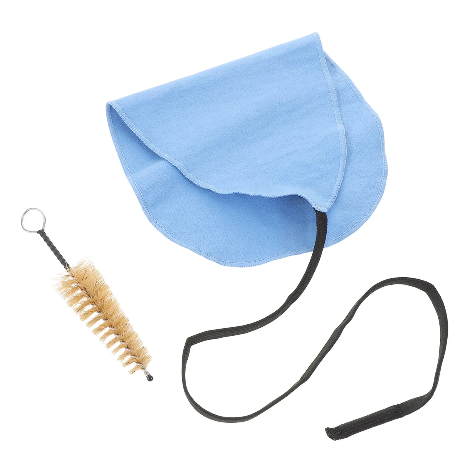 Kit de Limpieza para Clarinete: Hisopos de Algodón, Cepillo para Boquilla, Paño de Gamuza Artificial para Saxofones, Clarinetes, Piccolos, Flautas y Instrumentos de Viento