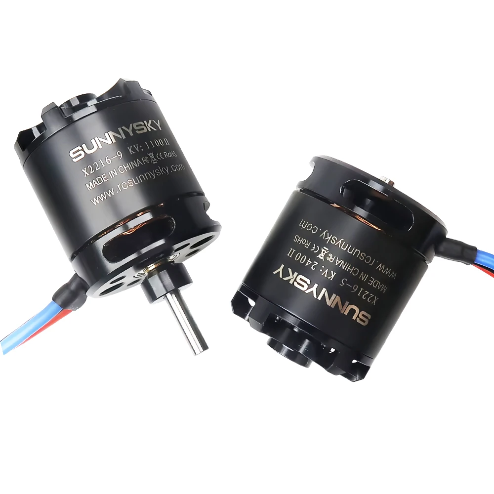 SunnySky X2216 2216 880KV 1250KV 1400KV 2400KV II Outrunner Brushless Motor For RC Models 3D Airplane Drone thumbnail 6
