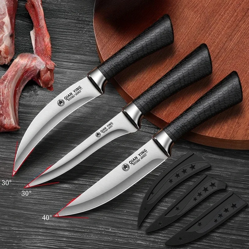 Boning Knife Butchers' Knife Sharp Cleaver Sever Knife Fruit Knife Kitchen Replaceable Blade Knife