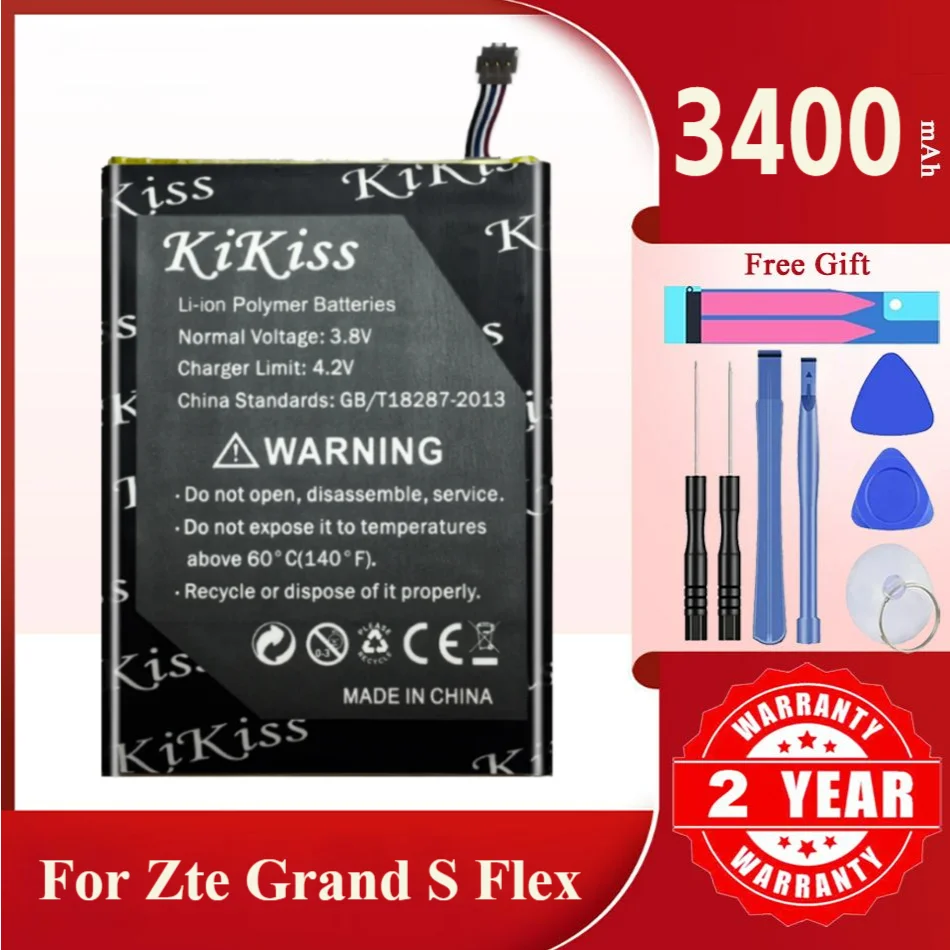 Li-ion Polymer Mobile Phone Battery LI3823T43P3H715345 For ZTE Grand S Flex MF910 MF910S MF910L