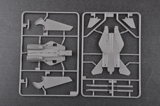 Trumpeter 03919 F-14D Tomcat 1/144, Kit de modèle militaire à l'échelle assemblé, jouet de bricolage, Collection cadeau d'anniversaire