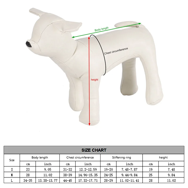 ABXF-レザー製犬マネキン 立位犬モデル ペット動物ショップディスプレイマネキン