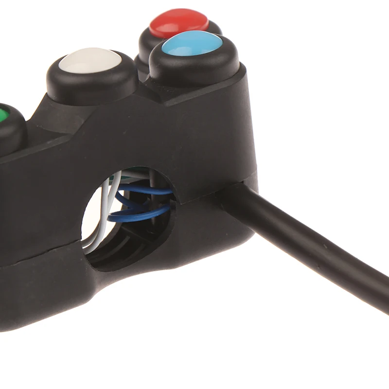 Universelle 5-Tasten-Array-Motorradschalter Rennräder 22-mm-Lenkerschalter