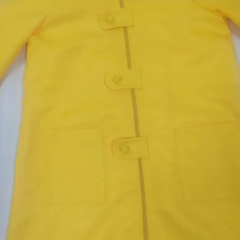 2025 كوابيس جديدة 2 أزياء تنكرية أحادية جائع للأطفال الصغار ستة أصفر سترة طويلة معطف حفلة الهالوين راي AA