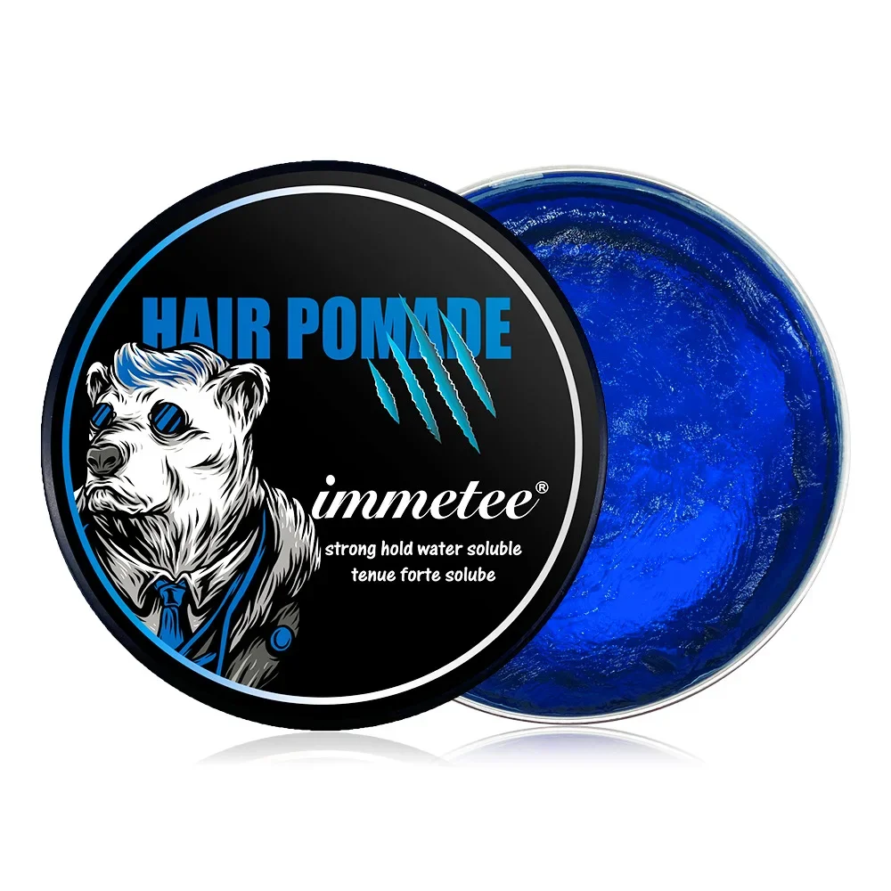 Men's Perfumed Hair Wax   Strong Hold Edge Control Natural Volume   Water-Based Non-Greasy Frizz-Free   Flyaway Hair Styling Cre