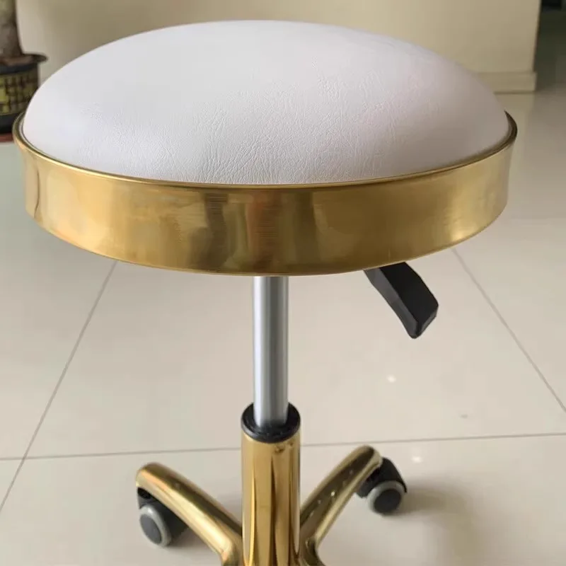 Katrol Lifting Roterende Stoel Haarkruk Make-up Dressing Ronde Kruk