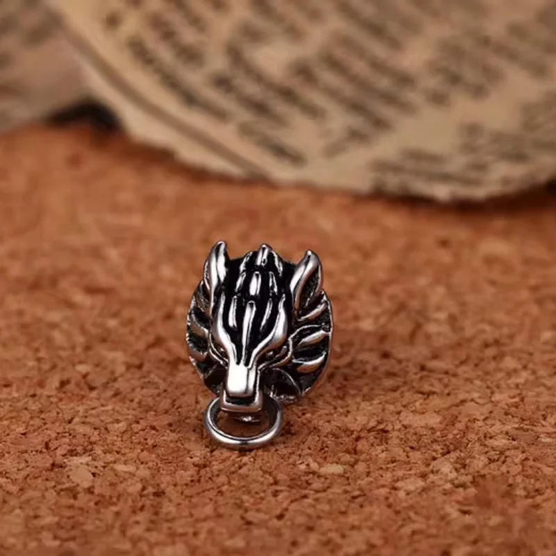 Final Fantasy Cloud Strife Wolf Claude Wolf Earrings Final Fantasy VII FF7AC S925 Sliver Earrings Gift
