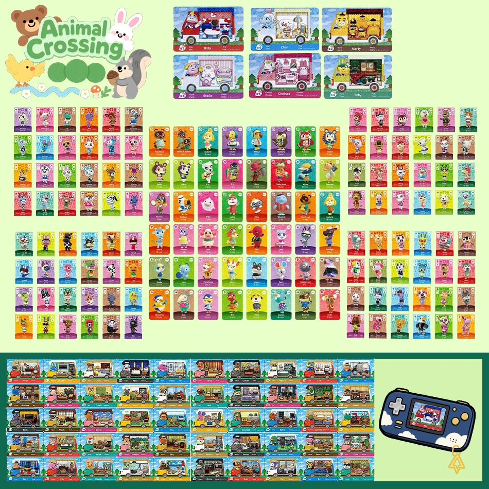 2025 nouvelle carte Amxxbo chaude 001-400 Animal Crossing nouveaux Horizons Amxxbo nouvelle carte feuille NS commutateur carte nfc