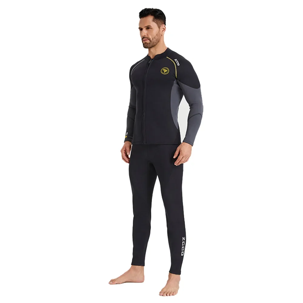 Diving Suit 1.5MM Men Wetsuit Neoprene Underwater Kitesurf Surf Surfing Spearfishing Jacket Pants Clothes  wet suit