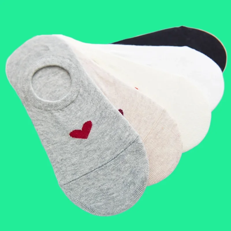 Chaussettes injboat de glace en silicone, 5/10 paires, non ald, invisibles, solides, de haute qualité, bouche peu profonde, printemps et été