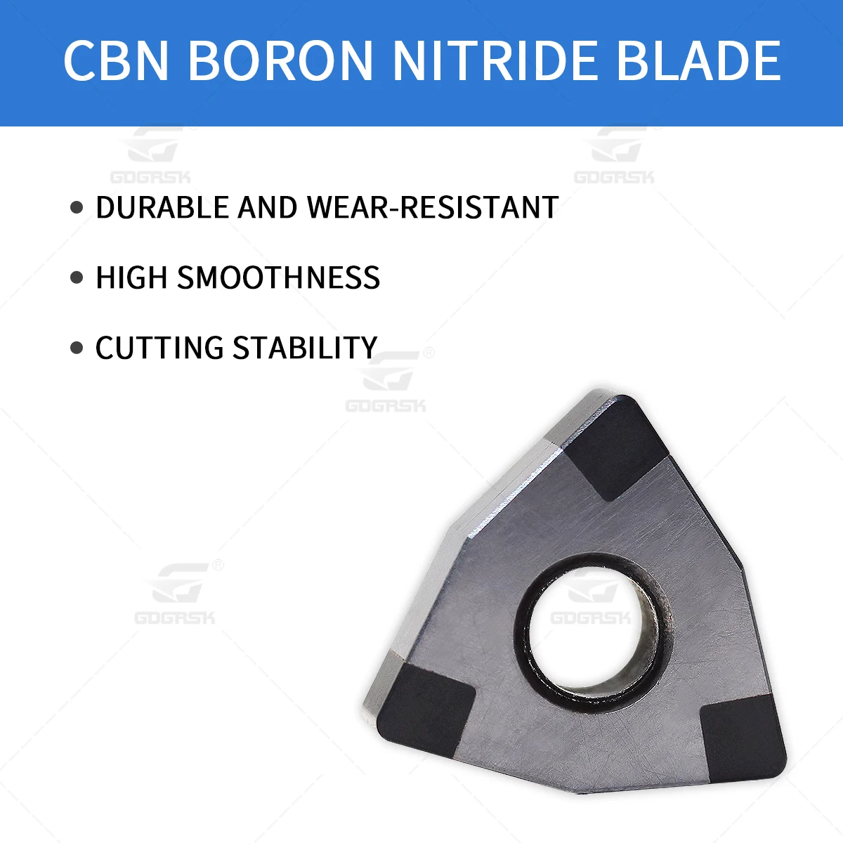 WNMG CNMG DNMG VNMG TNMG CBN Cubic Boron Nitride Inserts Quenched Steel/Cast Iron Special Blade Diamond Hard Steel Turning Tools