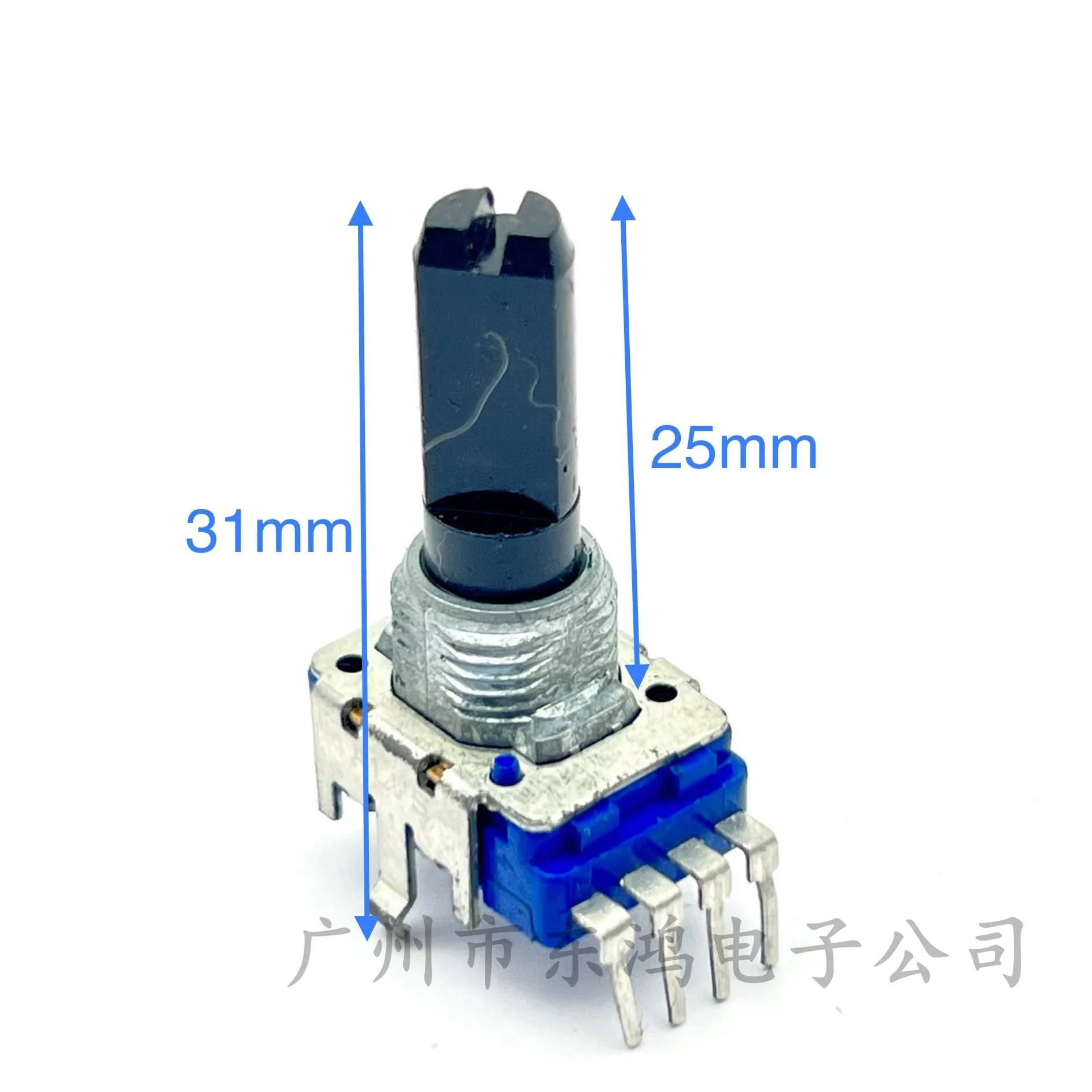 1 PCS ALPS Alpine RK11 potentiometer 4-pin W250K shaft length 25MM
