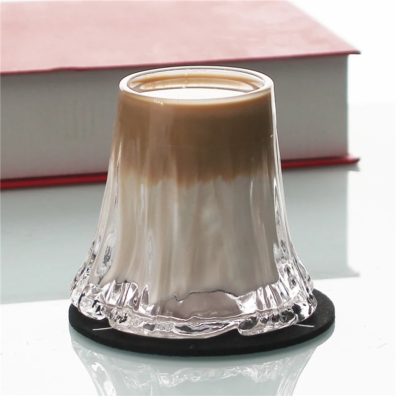 200ML Glass Coffee Cup Wine Glass Tea Cup Mug Cup Iced Tea Glass For Family Office Party Weeding Restaurant And Kitchen Use