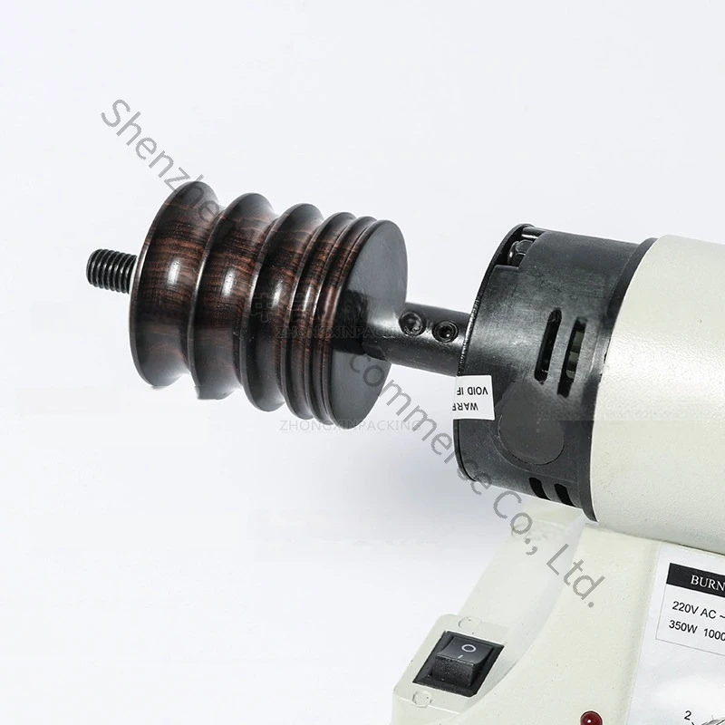 Small Leather Grinding and Polishing Machine Desktop Manual Leather Edge Grinding and Polishing Tool Side Grinder