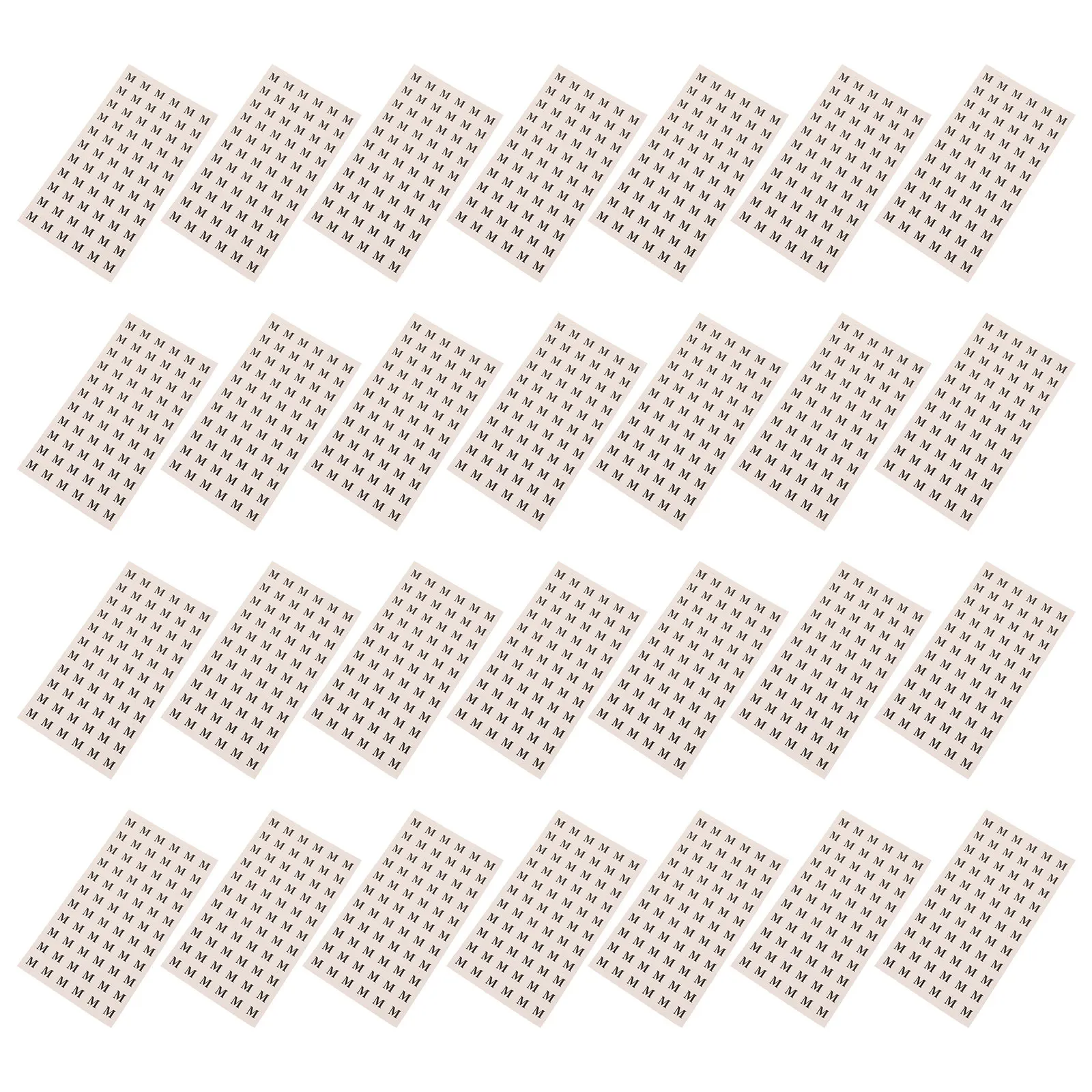 

60 Sheets Size Label Sticker Adhesive Labels Stickers Clothing Tag Number Apparel Tags Clothes T-shirt