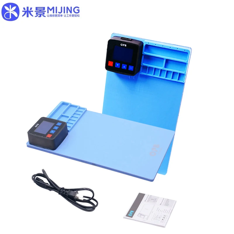 Mijing Silicone Heating Pad CPB Heating Plate For iPhone iPad Mobile Phone Screen Separator LCD Repair Preheating Table