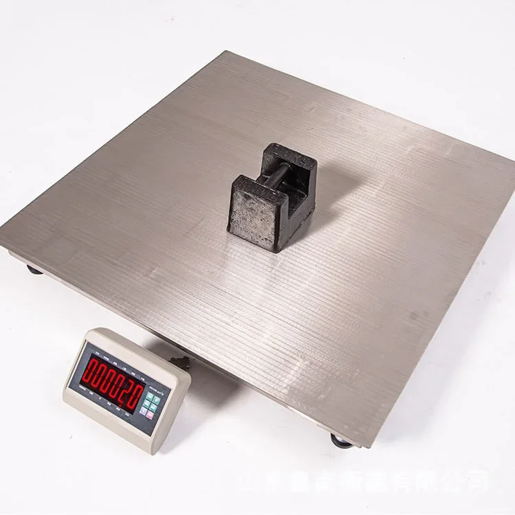 

3 Ton Cattle Weighing Scales Industrial Electronic Balance Platform Floor Weighing Scales For Sale