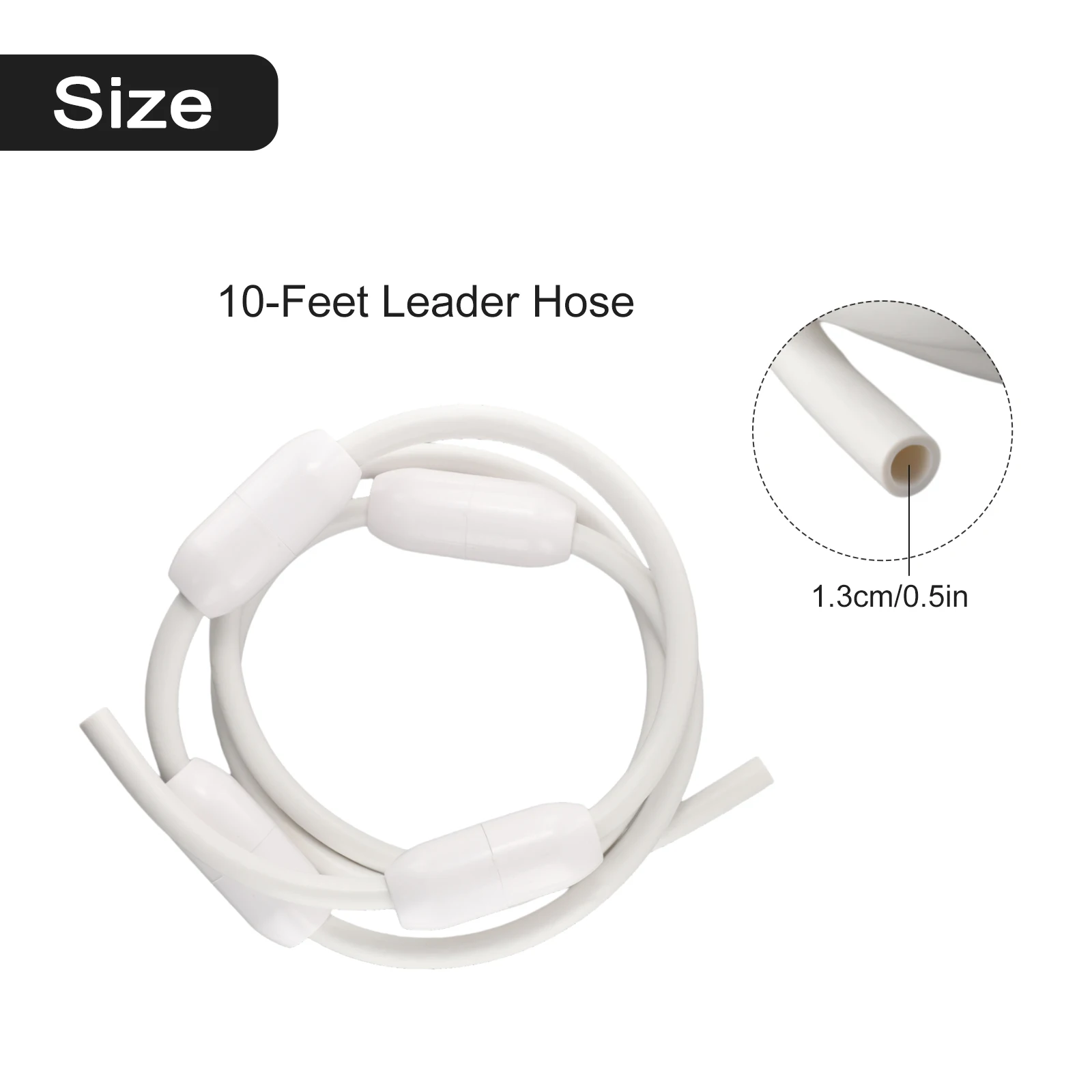 10 Foot Replacement Inlet Hose for Polaris 280 380 180 D45 Pool Cleaners Supports Standard Pool Plumbing Setup