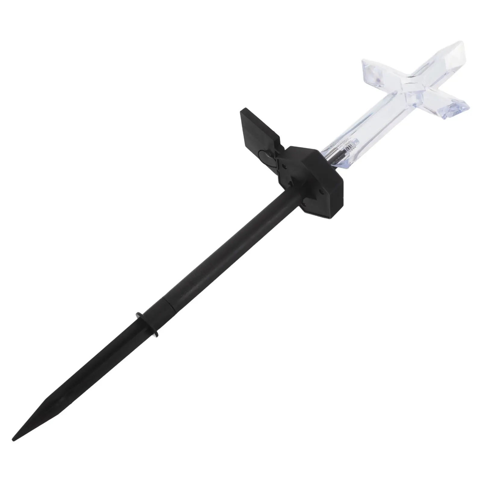 

Cemetery Cross for Grave Solar Lamp Memorial Light Candles Lights Lighted