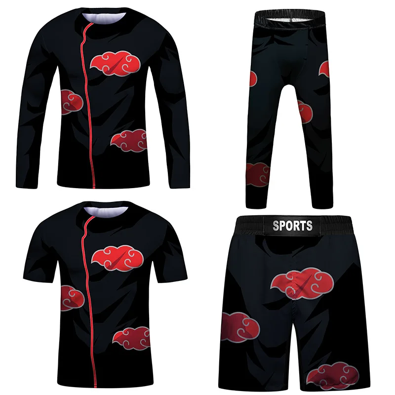 novo-kimono-de-boxe-infantil-conjunto-de-camiseta-e-calcas-de-jiu-jitsu-mma-shorts-de-muay-thai-rashguard-bjj-para-meninos-roupas-de-academia-vestuario-esportivo-de-boxe