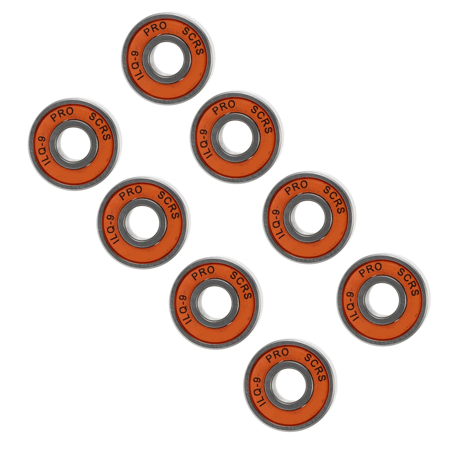 

12pcs Skateboard Bearings High Speed Steel Precision Smooth Roll For Scooter Inline Roller Skates Longboard Accessories