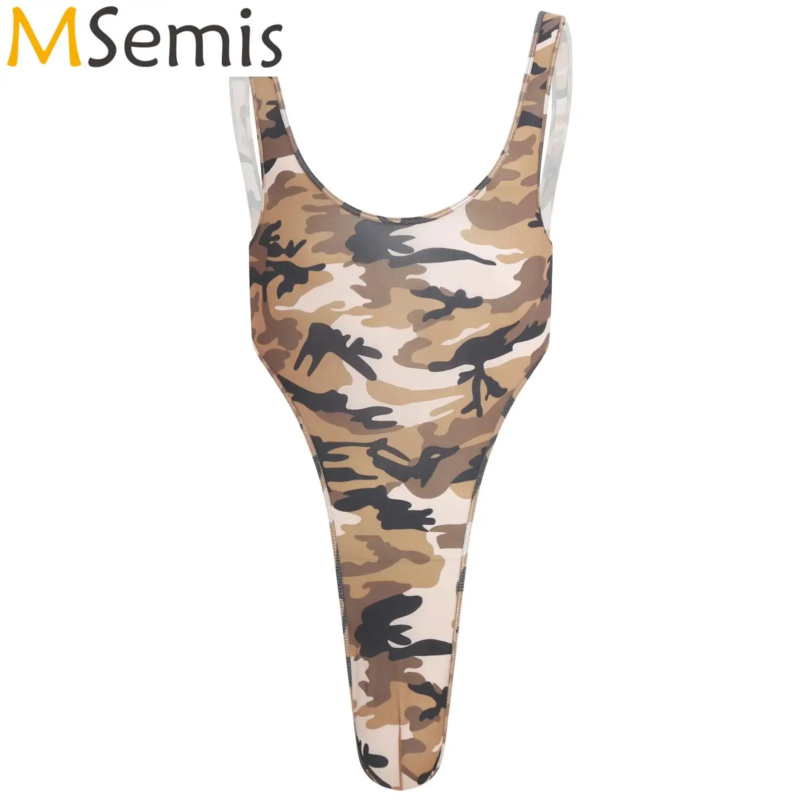 

Купальники мужские с камуфляжным принтом боди борцовская майка костюм с открытой спиной Т-образный купальник бодибилдинг компрессионный комбинезон