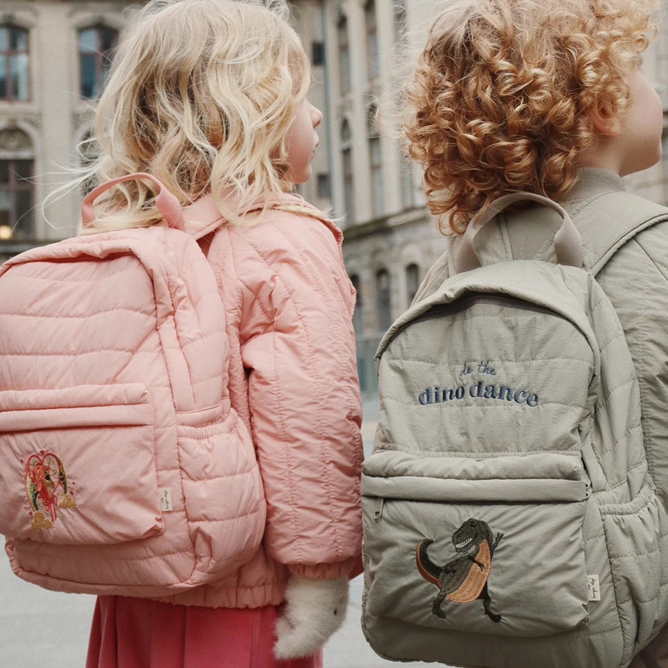 Borsa da scuola per bambini da viaggio di marca KS borsa per mamma zaino per bambini in ciliegio scuola primaria borse con stampa impermeabile per bambini Kinderg per ragazze