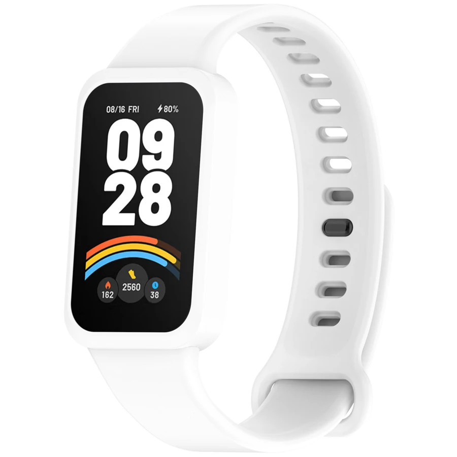Band voor Mi Band 9 8 Actieve horlogeband voor Mi Band 8/9 Actief voor Xiaomi Band 9 Actieve polsband voor Redmi Band 3 2 Polsband