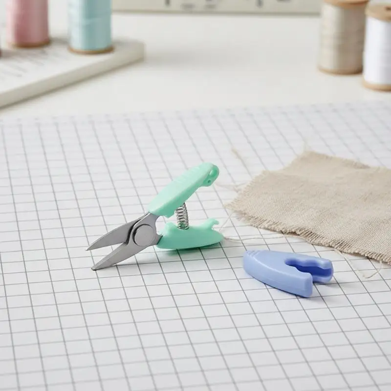 Mini Pocket Scissors Sharp High Hardness Metal Compact Size for Office Embroidery Thread Cutting Craft Cross  Household