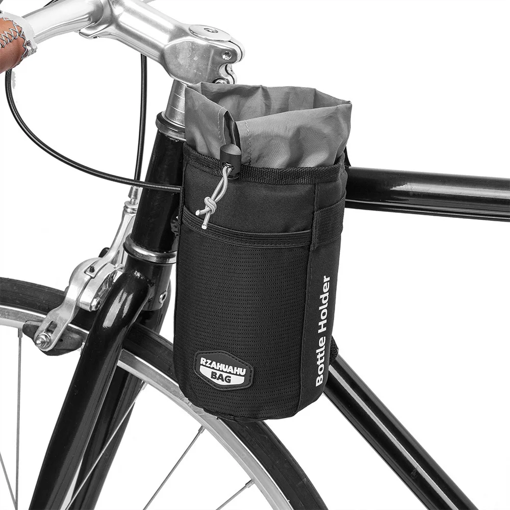 

Bike Water Bottle Carrier Pouch Portable MTB Road Cycling Insulated Kettle Bag Riding Equipment Bicycle Handlebar Bag