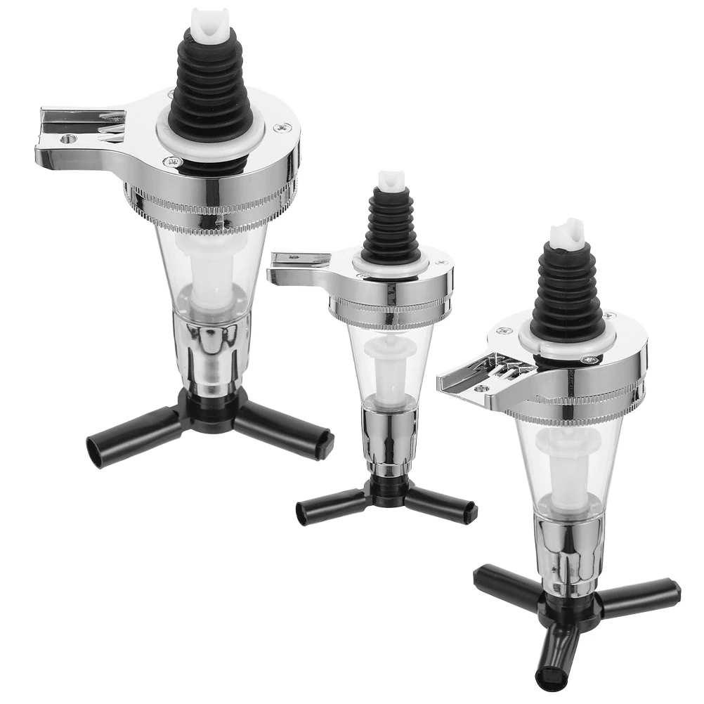 

3 Pcs Water Distributor Pump Liquor Dispenser Wall Mount Stable Base Easy Cleaning Party Atmosphere Premium Quality Kitchen Bar