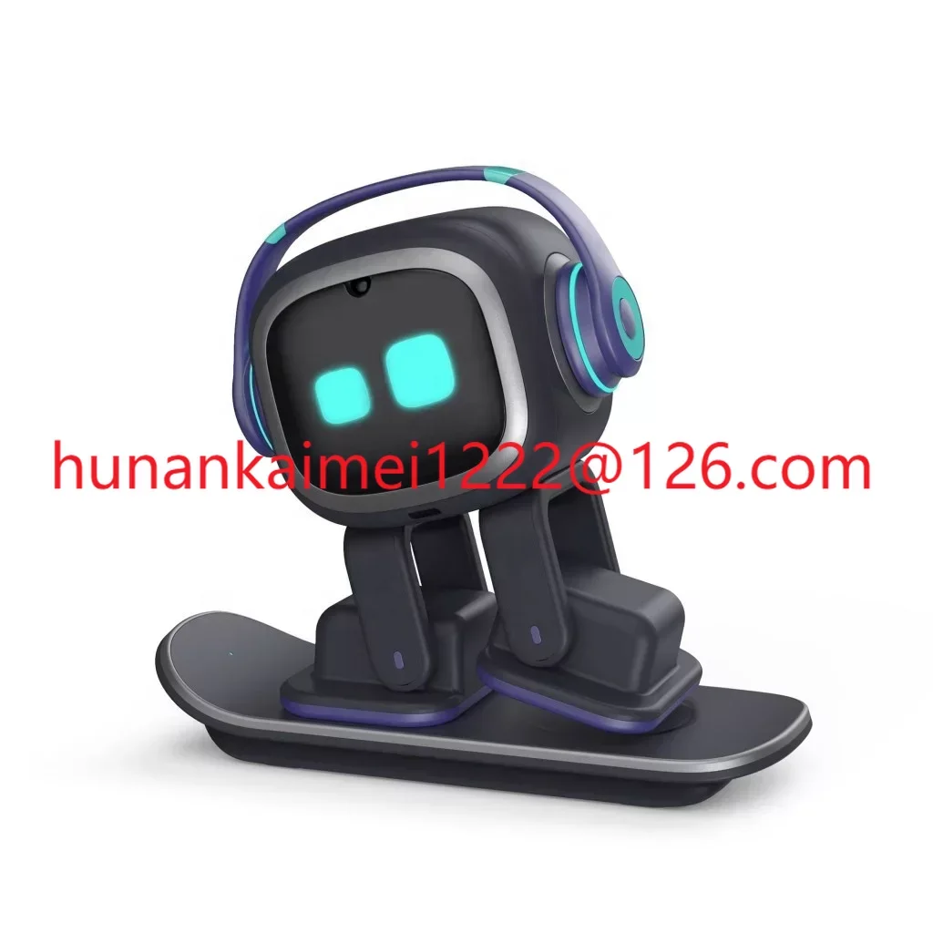 

emo Robot Intelligent emotional interactive voice ai Desktop toys children accompany pet vector robot