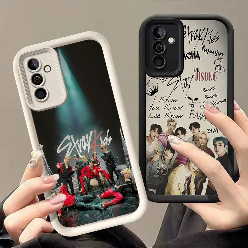 Kpop Stray Kids Phone Case For Samsung A13 A33 A34 A35 A52S A53 A54 A73 5G A12 A14 A15 A22 A23 A24 A25 A31 A32 A51 A71