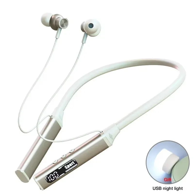 100 Hrs Ultra Long Battery Life Running Headphone Stereo Bass Bluetooth Wireless Earphone Comfortable Sport Auriculares Earbud