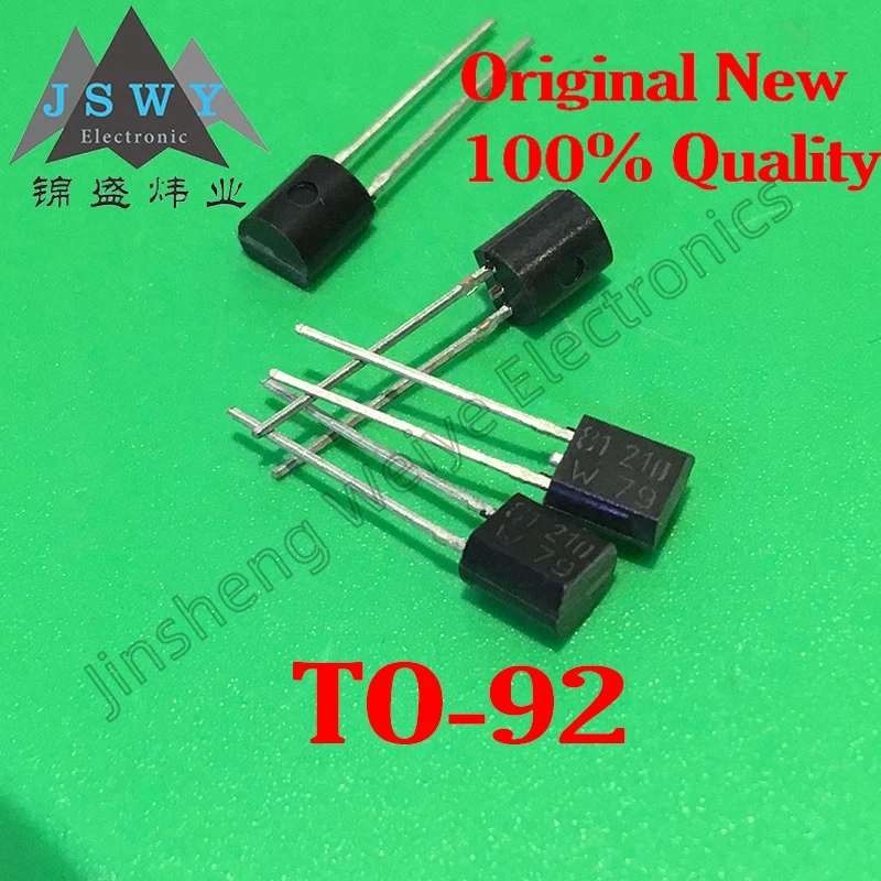 5PCS KTY81-210 KTY81/210 Straight TO-92 Temperature Sensor PTC Thermistor Brand New Good Quality Free Shipping