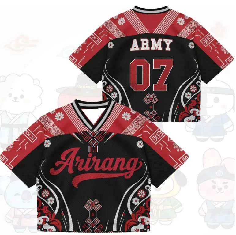 Koreanisches Idol-Boyband-Fan-Support-T-Shirt, Modisch, Bequem, Schnell Trocknend, Schweißabsorbierend, 2026 Y2k, Familien-Partnerlook, Locker geschnitten – Detail 10
