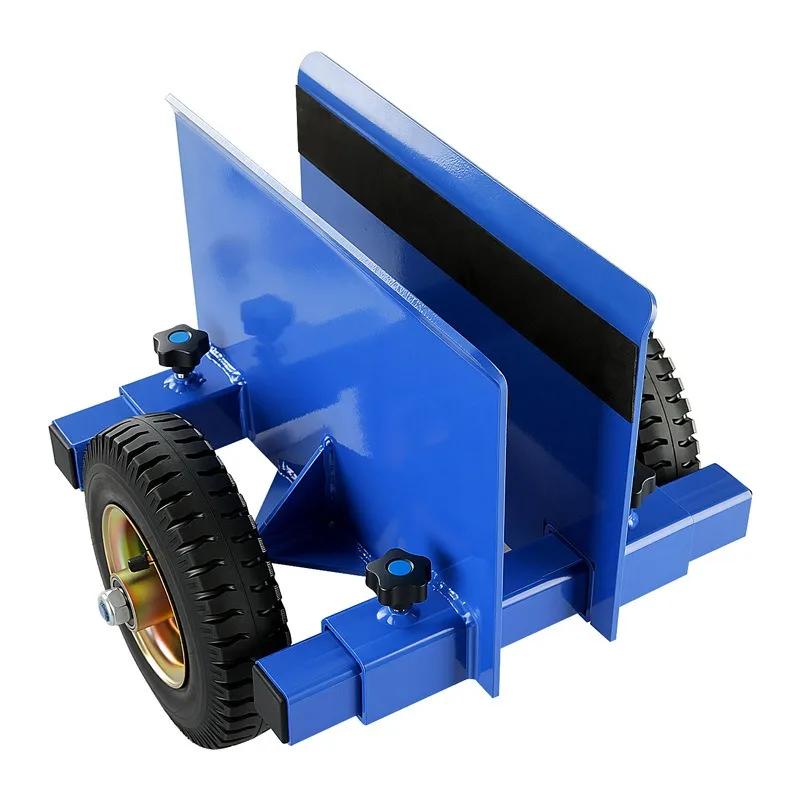 Industrial 2Wheel Slab Cart With Adjustable 20cm Opening For Marble Granite Glass Panel Door Window Heavy Load Transport Trolley
