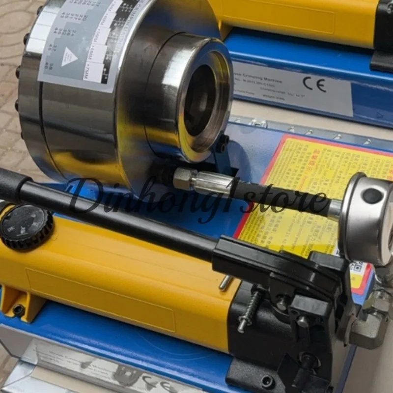 Manual Small Steel Pipe Shrinking Machine Portable Hydraulic Micro Groove Shrinking Machine Hose Machinery Equipment