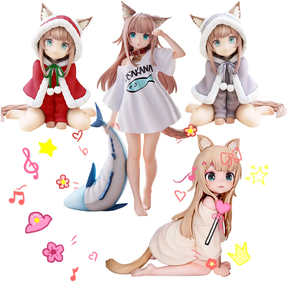 ฟิกเกอร์ซีรีส์ KINAKO ฟิกเกอร์แอคชั่น KINAKO ตุ๊กตาฟิกเกอร์สาว KINAKO โมเดลตุ๊กตา ของสะสม ตกแต่งโต๊ะทำงาน ของประดับตกแต่ง ของเล่น ของขวัญ