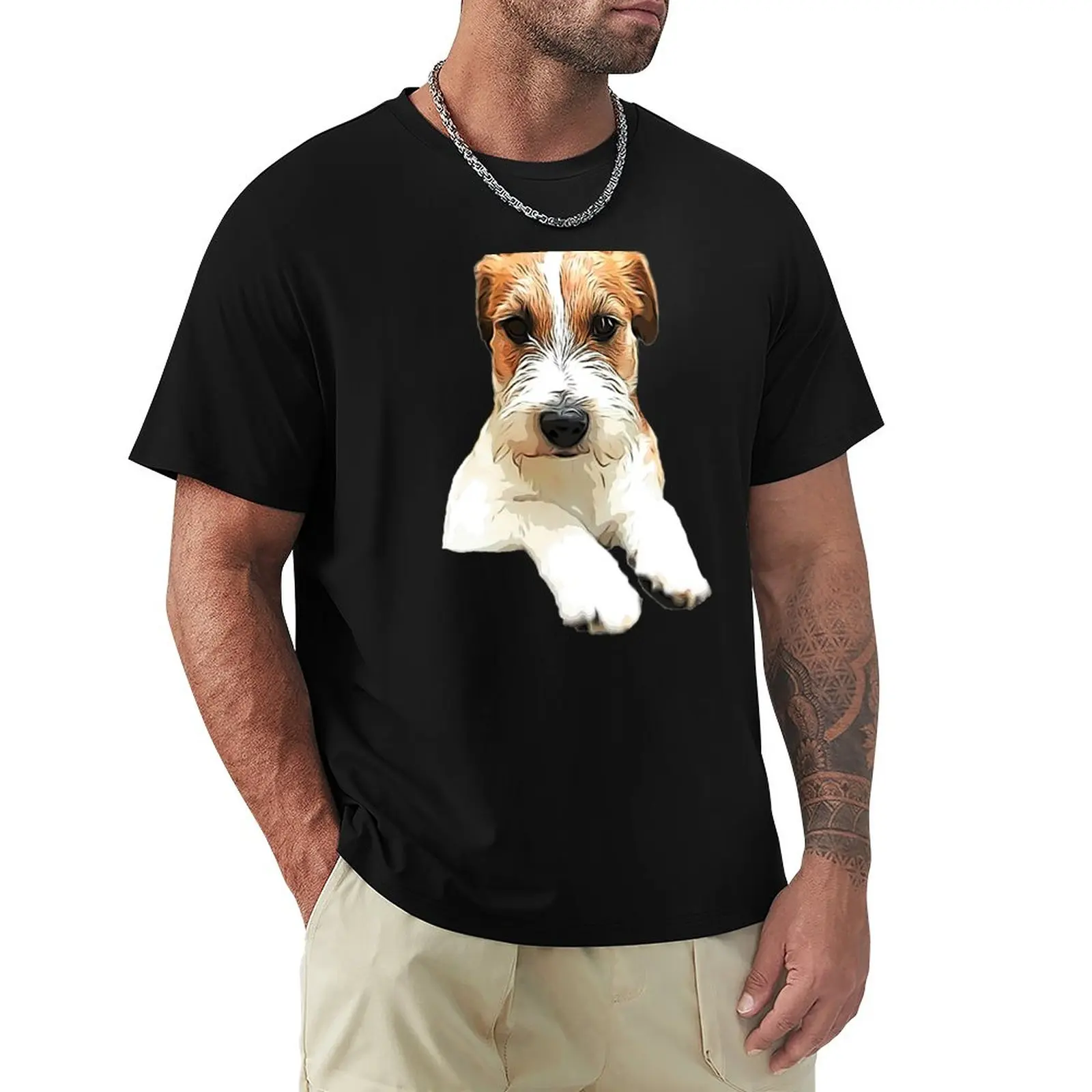 

Jack Russell Terrier Rough Cuteness T-Shirt graphics oversizeds fitted t shirts for men