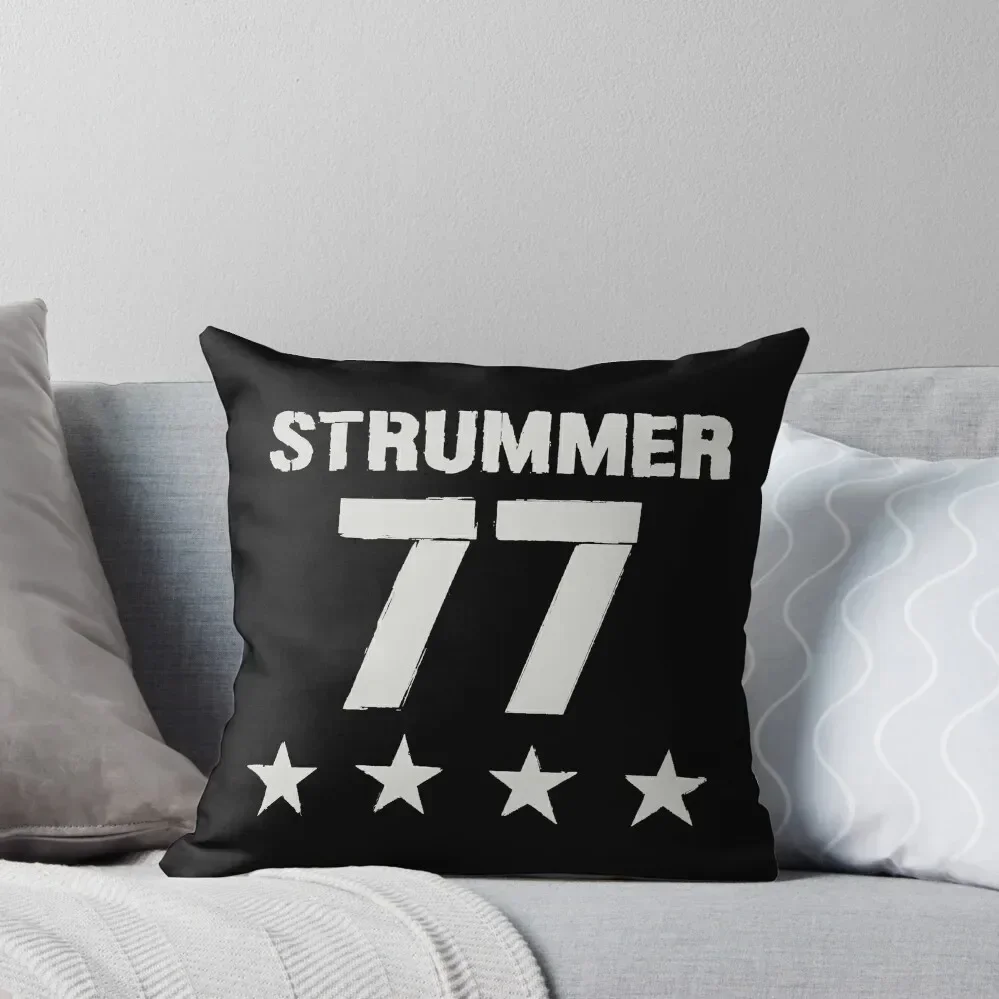 

STRUMMER - 77 Throw Pillow Sofa Cushions Pillows Aesthetic Pillowcases pillow