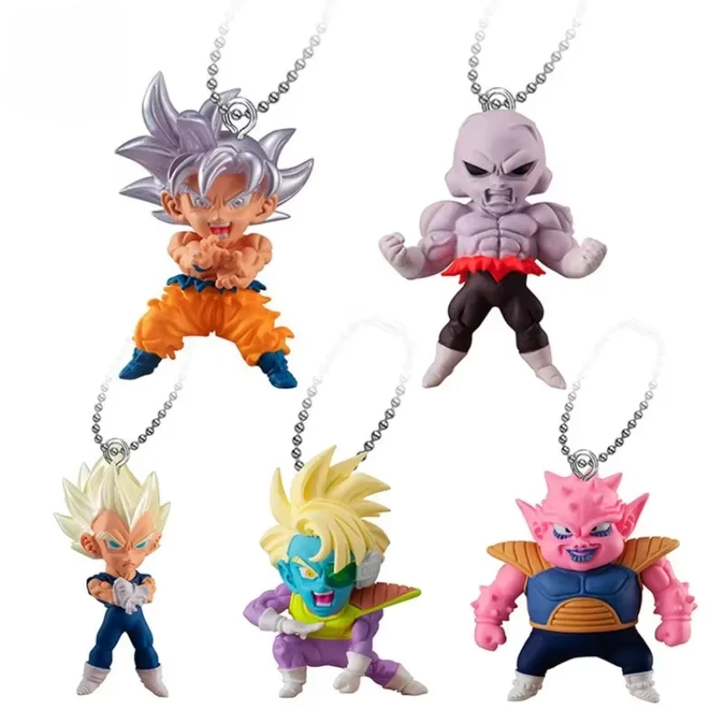 Dragon Ball Super UDM Burst 48 tokoh Anime Jepang Son Goku Vegeta liontin tas ornamen gantungan kunci Gashapon kapsul hadiah anak-anak