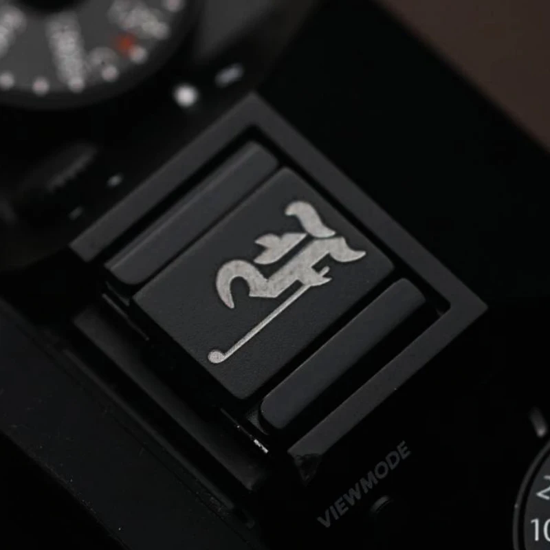 Decorazioni per fotocamera Tappo protettivo Copertura per slitta calda in metallo per Olympus OM1 Sony A6700 A93 Canon R5 Lumix Ricoh Nikon ZF Fujifilm XT50