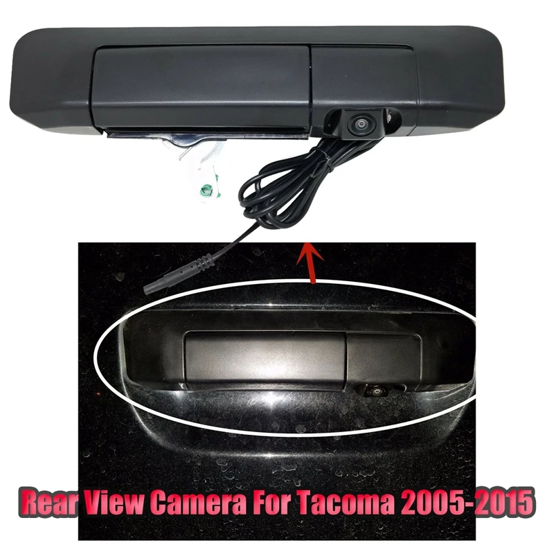 

For Toyota Tacoma 2005-2015 Tailgate Handle With Reverse Backup Camera Rearview Camera