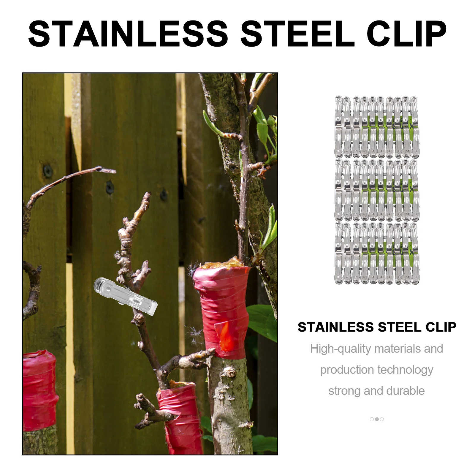 60 قطعة مقاطع حديقة يندبروف الثقيلة الملابس المعدنية تجفيف المشبك ل منشفة لحاف الملابس الداخلية في الهواء الطلق شرفة العملي تحديد #2