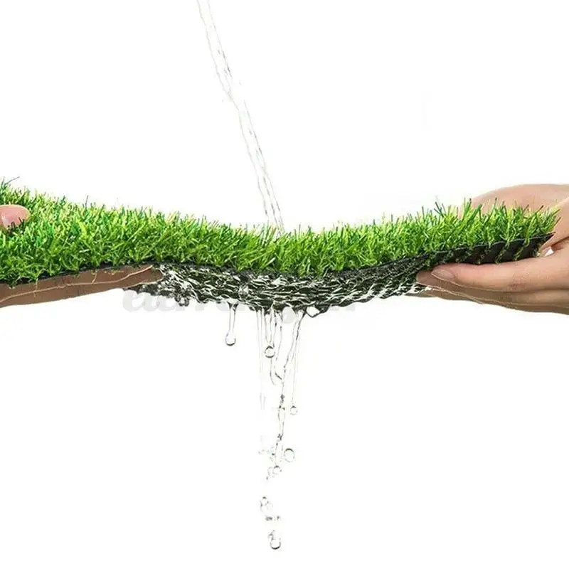 Artificial Turf Grass Lawn Realistic Synthetic Mat Simulation Pet Lawn Mat Simulation Moss Lawn Turf Landscape Home Floor Decor