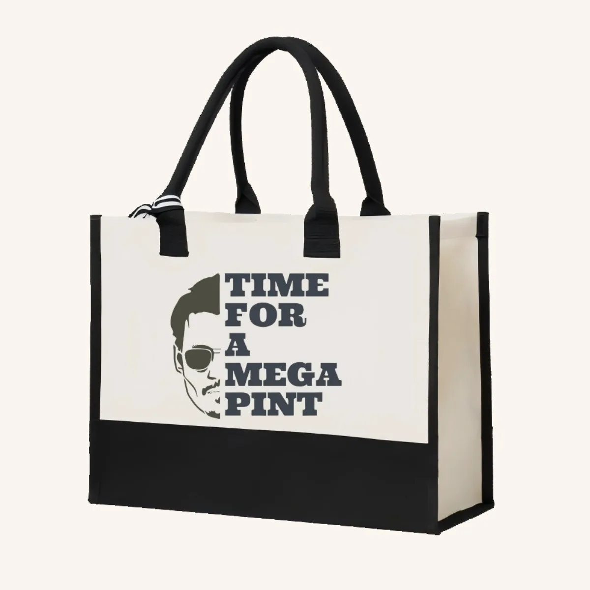 وقت لـ MEGA PINT 2026 وصول جديد موضة عملية واسعة قابلة لإعادة الاستخدام حمل حقيبة نمط طباعة 2 لهجة الثقيلة كتف كبير #4