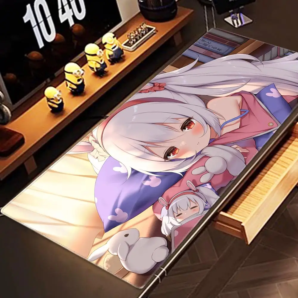 Azur Lane Laffey Mousepad Large Gaming Mouse Pad LockEdge Thickened Computer Keyboard Table Desk Mat